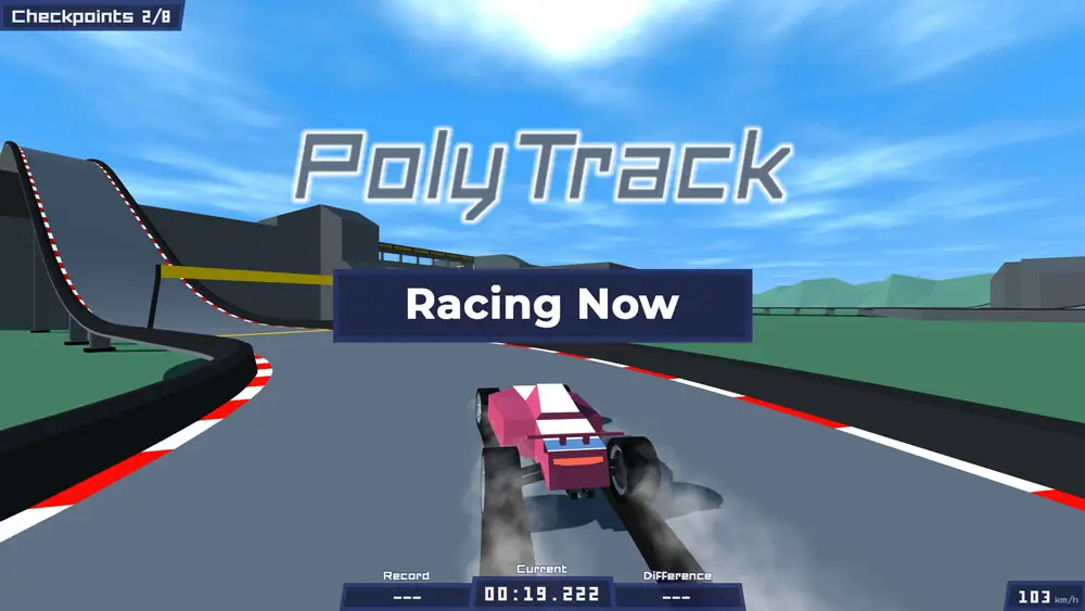 Poly Track Adventure: Game Play Online for Free Now - Start Racing!